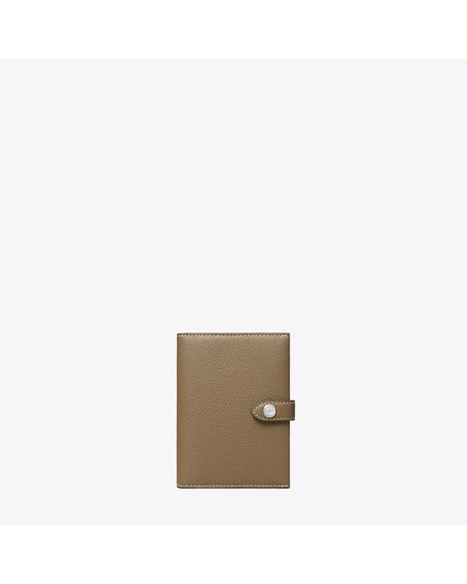 Tory Burch Natural Passport Case, One Size