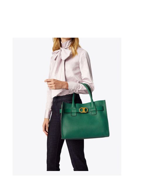 Gemini link hotsell leather tote