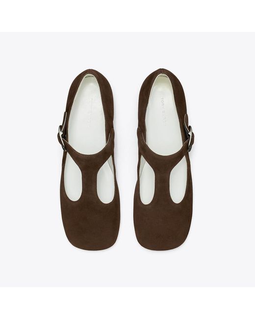 Tory Burch Brown T-Strap