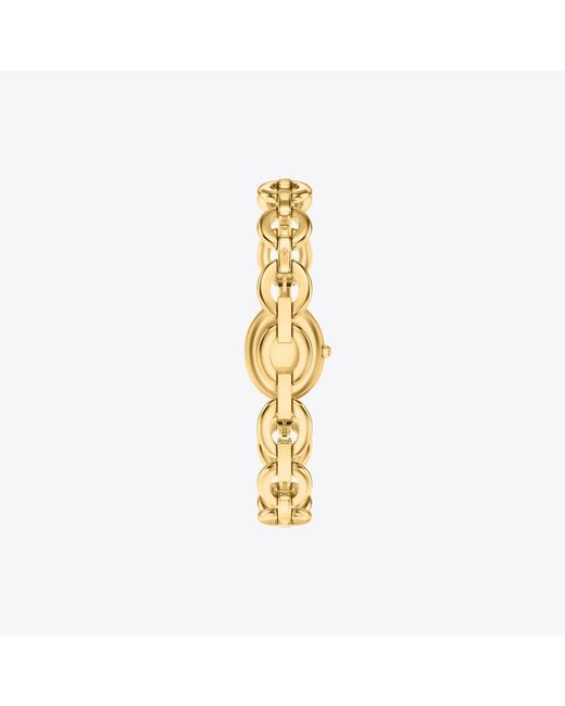 Tory Burch Metallic Small Oval Watch Gift Set, One Size