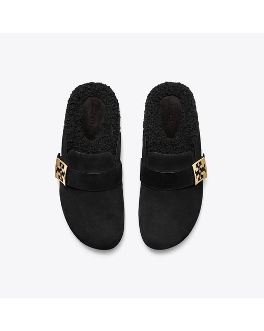 Tory Burch Black Mellow Mule