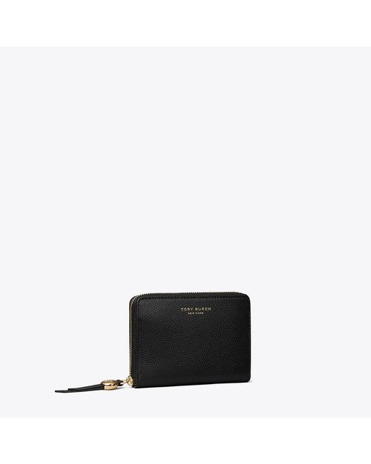 Tory Burch Black Medium Romy Wallet