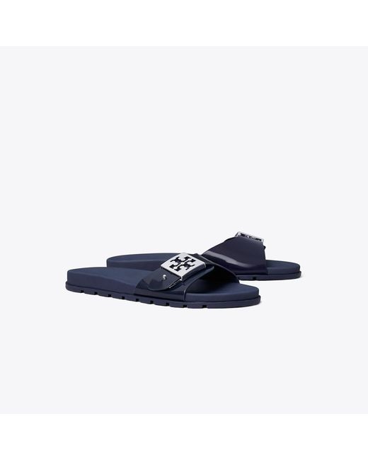 Tory Burch Blue Mellow Slide for men