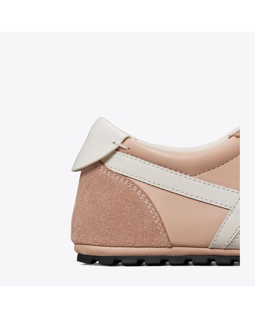 Tory Burch Pink Hank Field Sneaker