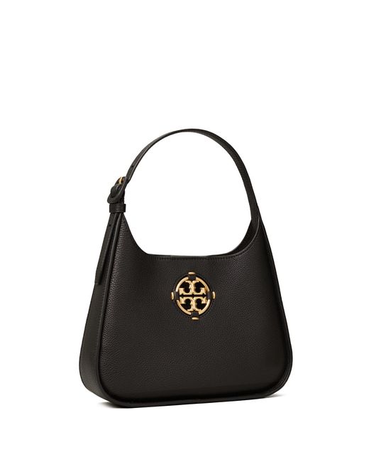 Tory Burch Leather Miller Small Classic Shoulder Bag in Black Lyst