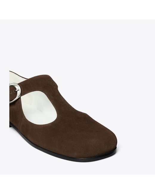 Tory Burch Brown T-Strap