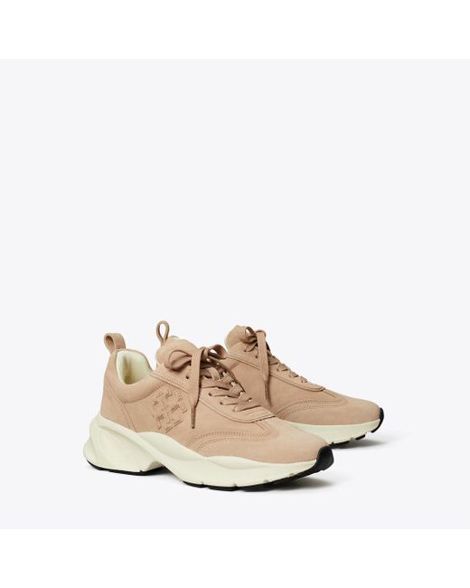 Tory Burch Natural Good Luck Trainer