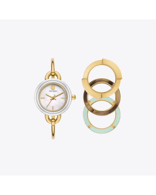 Tory Burch Metallic Miller Watch Gift Set, One Size
