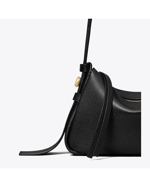 Tory Burch Black Small Romy Shoulder Bag, One Size