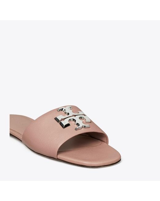 Tory Burch Pink Eleanor Slide