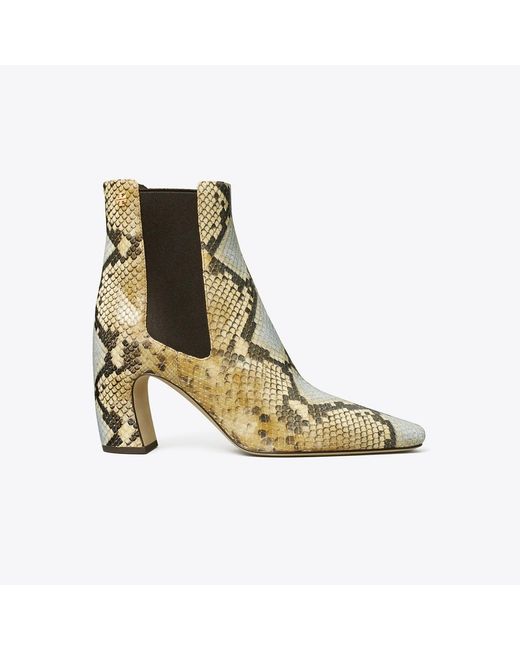 Tory Burch White Banana Chelsea Boot