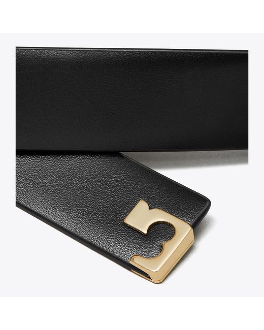 Tory Burch Black Gigi Belt