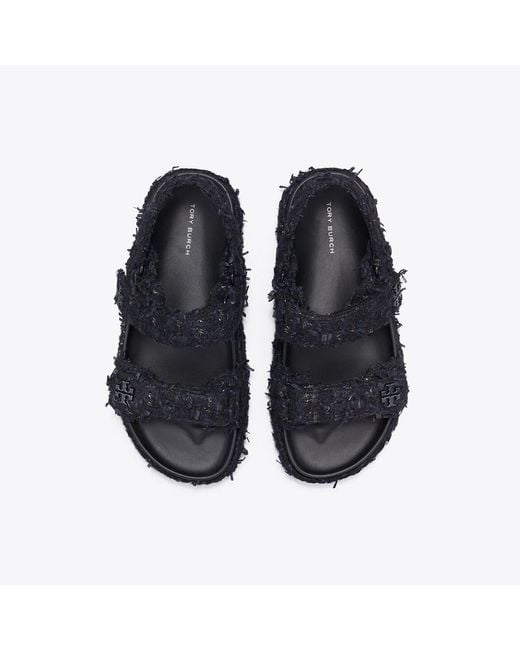 Tory Burch Black Kira Burch Sandal