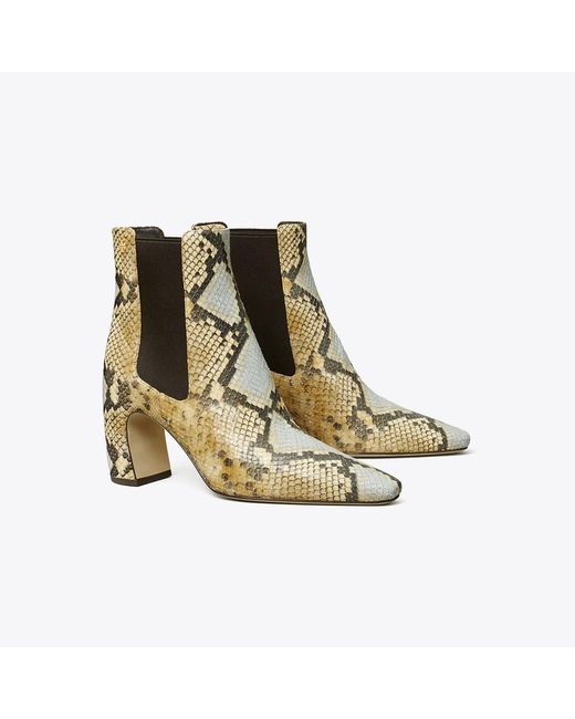 Tory Burch White Banana Chelsea Boot
