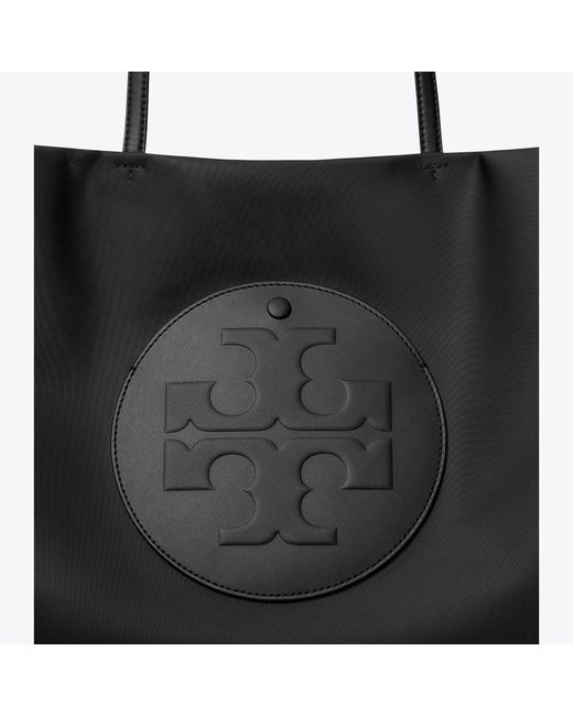 Tory Burch Black Ella Tote, One Size