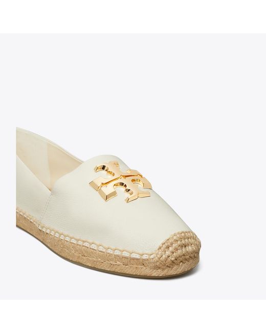 Tory Burch White Eleanor Espadrille