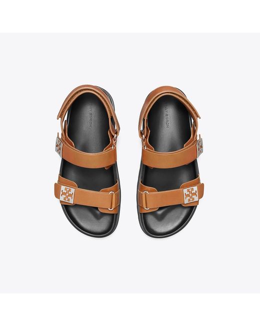 Tory Burch Brown Mellow Sport Sandal