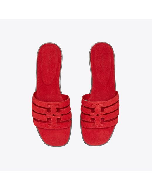 Tory Burch Red Ines Slide