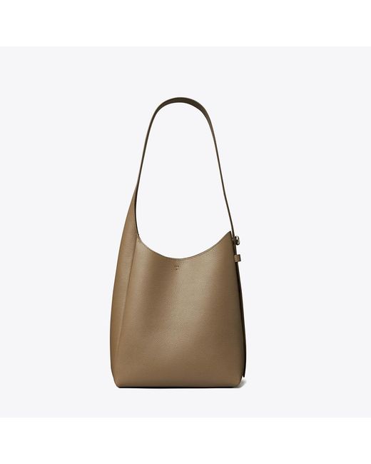 Tory Burch Natural Small Hobo Bag