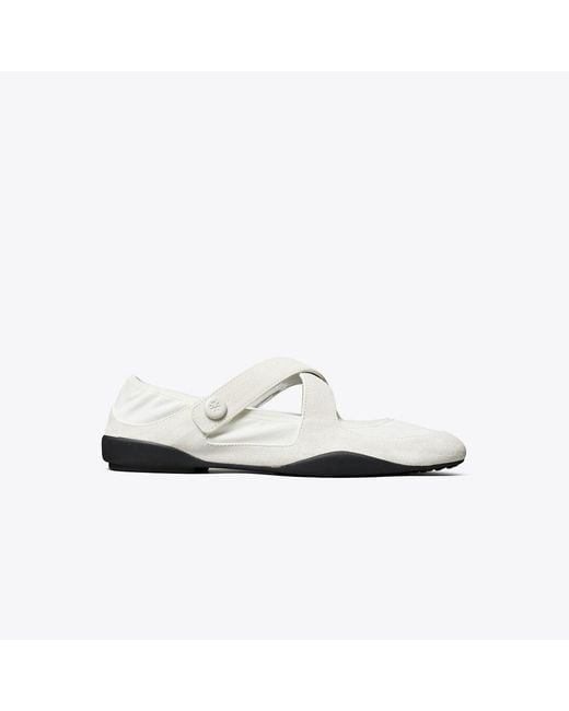 Tory Burch White Romy Burch Mary Jane