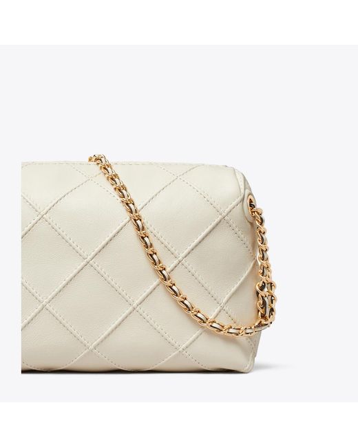 Tory Burch Natural Fleming Soft Crossbody Bag