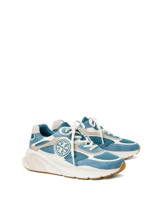 Tory Burch Blue Sawyer Trainer