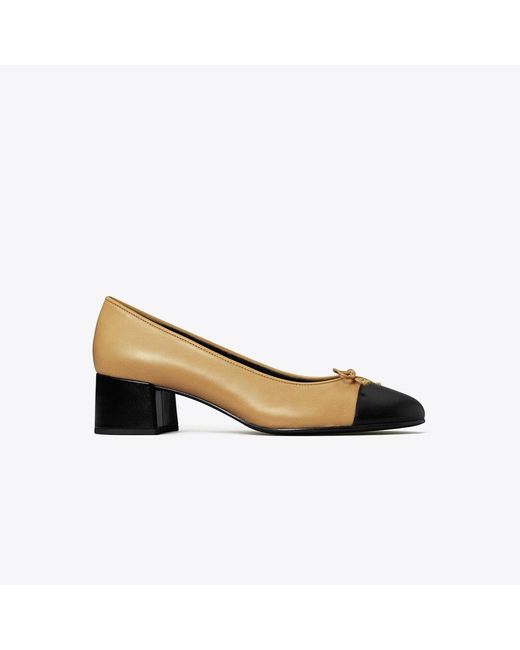 Tory Burch Natural Hohe Schuhe