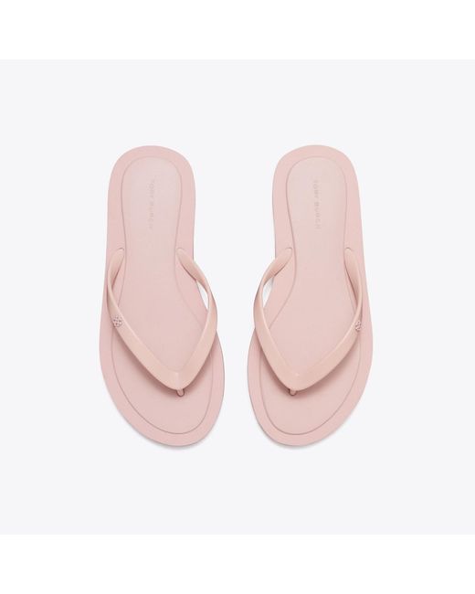 Tory Burch Pink Kira Padded Flip-Flop