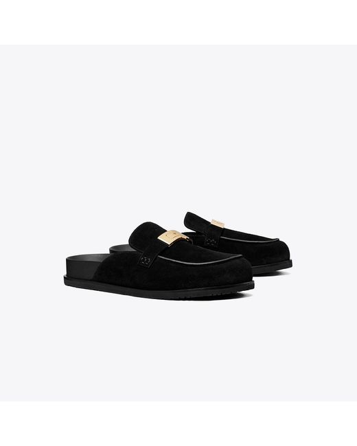 Tory Burch Black Leelee Mule