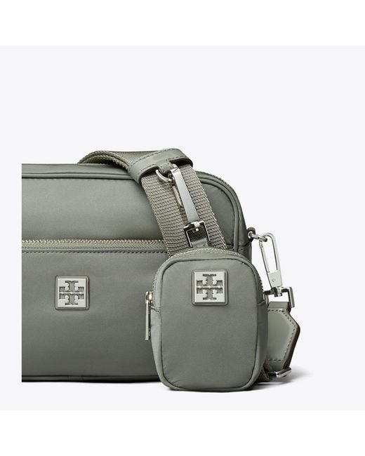 Tory Burch Green Virginia Crossbody Bag, One Size
