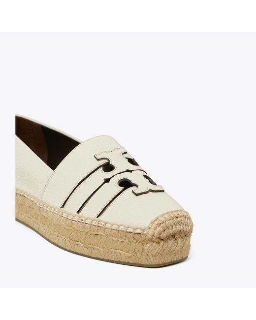 Tory Burch Natural Ines Platform Espadrille