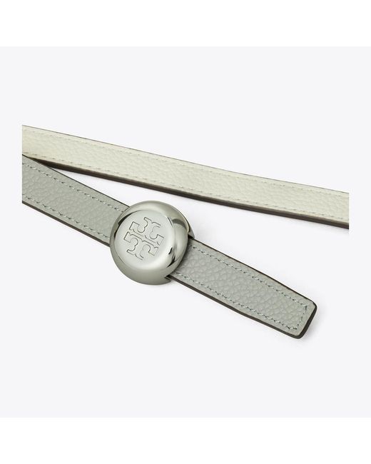 Tory Burch Metallic Romy Reversible Belt