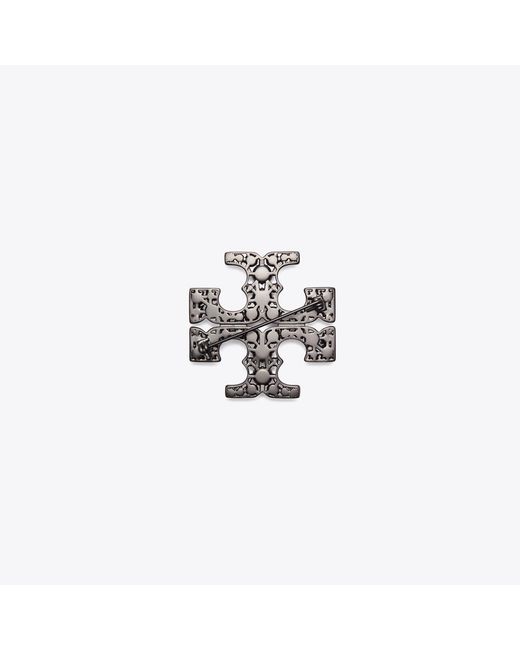 Tory Burch White Moondance Pearl Brooch