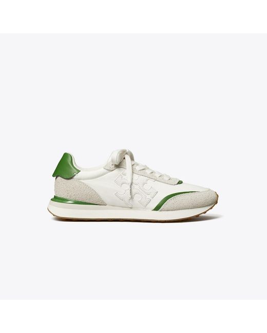 Tory Burch White Destiny Trainer