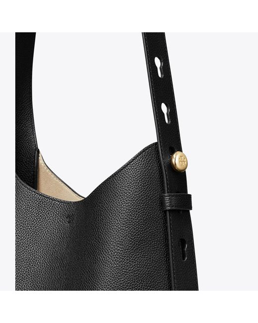 Tory Burch Black Small Hobo Bag