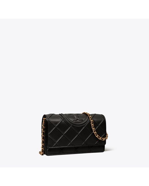 Tory Burch Black Fleming Crossbody
