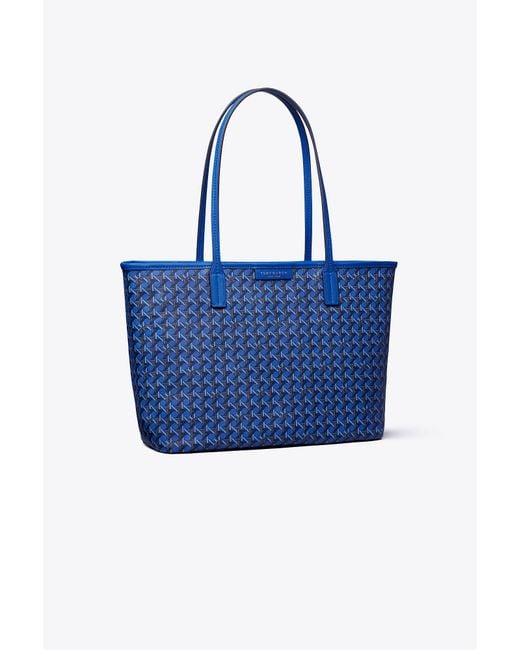 Tory Burch Blue Small Ever-ready Zip Tote
