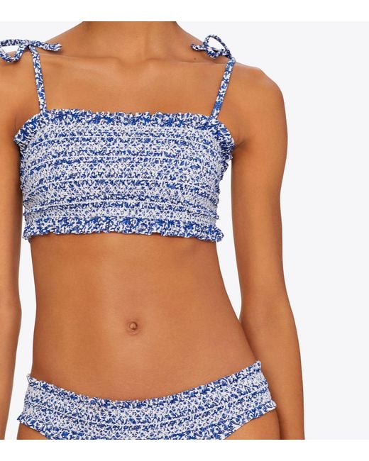Tory burch best sale smocked bikini