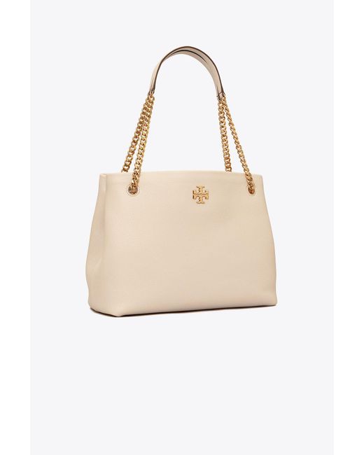 Tory Burch Women's New Cream Ivory Kira Convertible Shoulder Bag Handbag:  Handbags