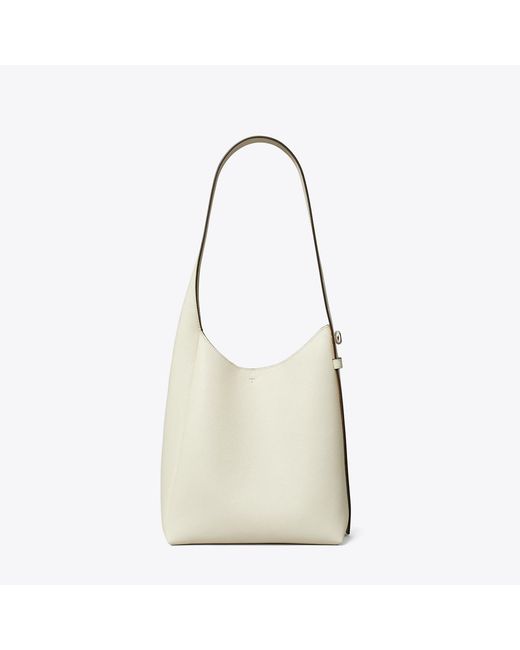 Tory Burch Natural Small Hobo Bag
