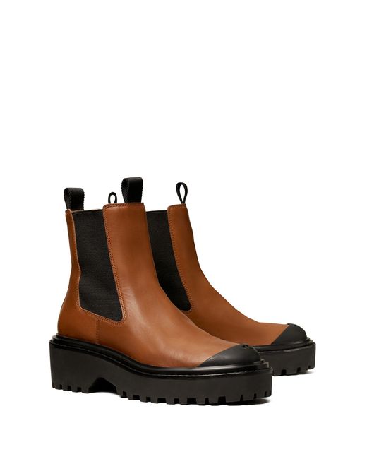 tory burch chelsea boot lug