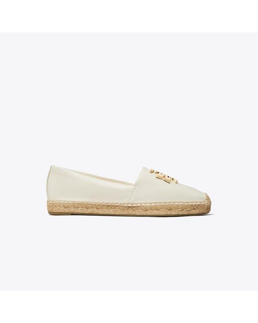 Tory Burch White Eleanor Espadrille