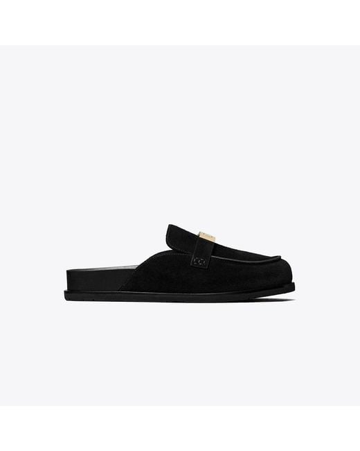 Tory Burch Black Leelee Mule
