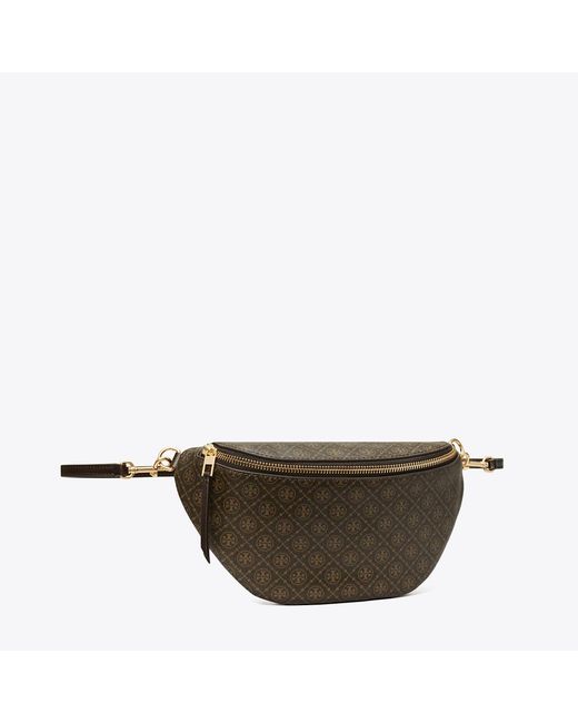 Tory Burch Multicolor T Monogram Coated Canvas Belt Bag