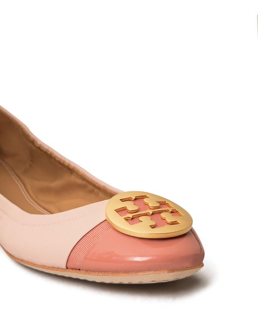 minnie cap toe ballet flat tory burch