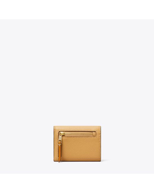 Tory Burch Metallic Small Pebble Envelope Wallet, One Size
