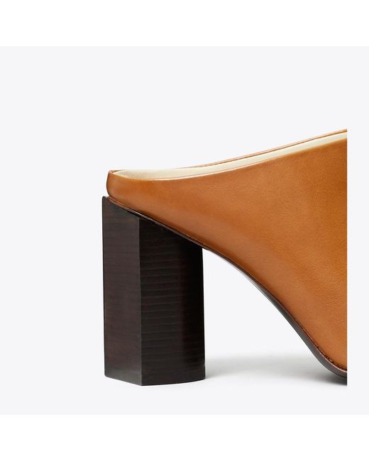 Tory Burch Brown Twisted Mule