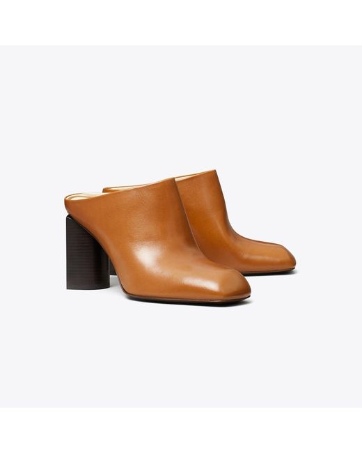 Tory Burch Brown Twisted Mule
