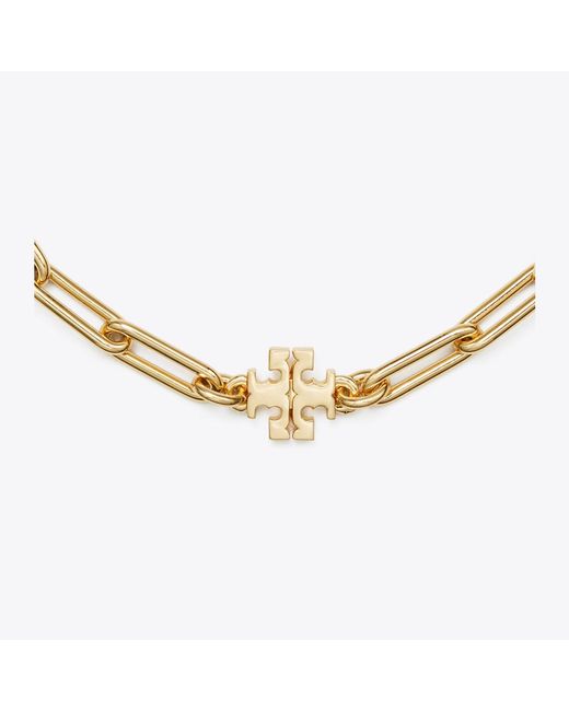 Tory Burch Metallic Icon Chain Bracelet