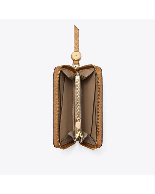 Tory Burch Brown Medium Romy Wallet